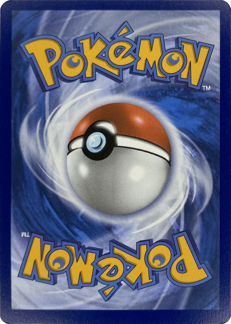 Pikachu #045/128, back