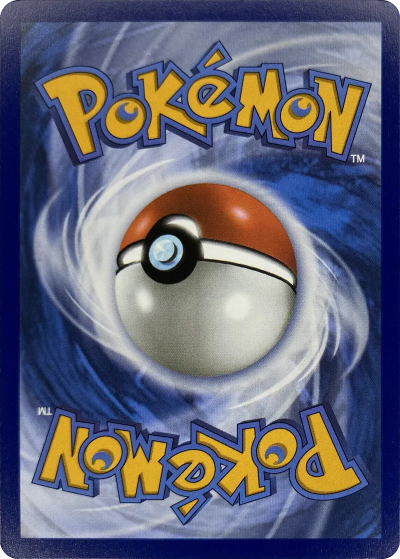 Pikachu #045/128, back