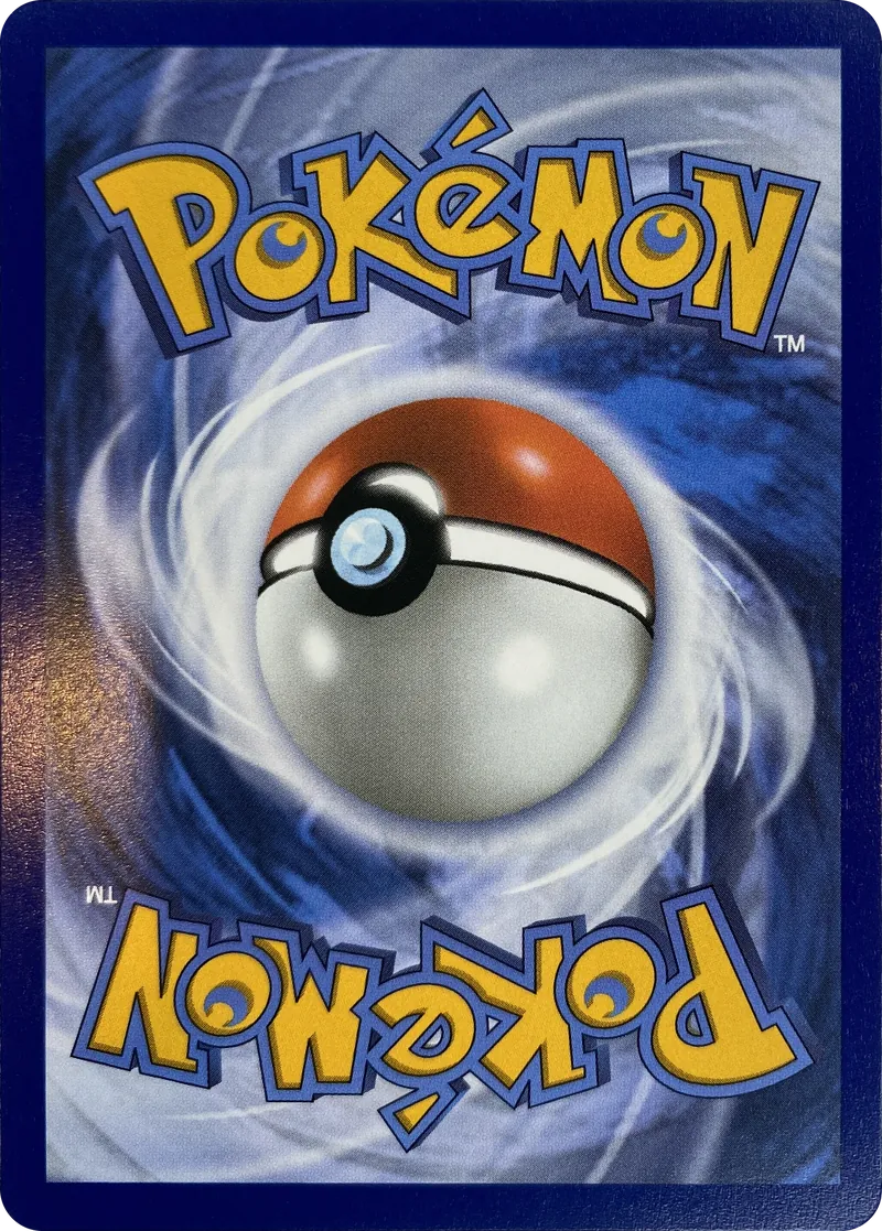Pikachu #052/128, back