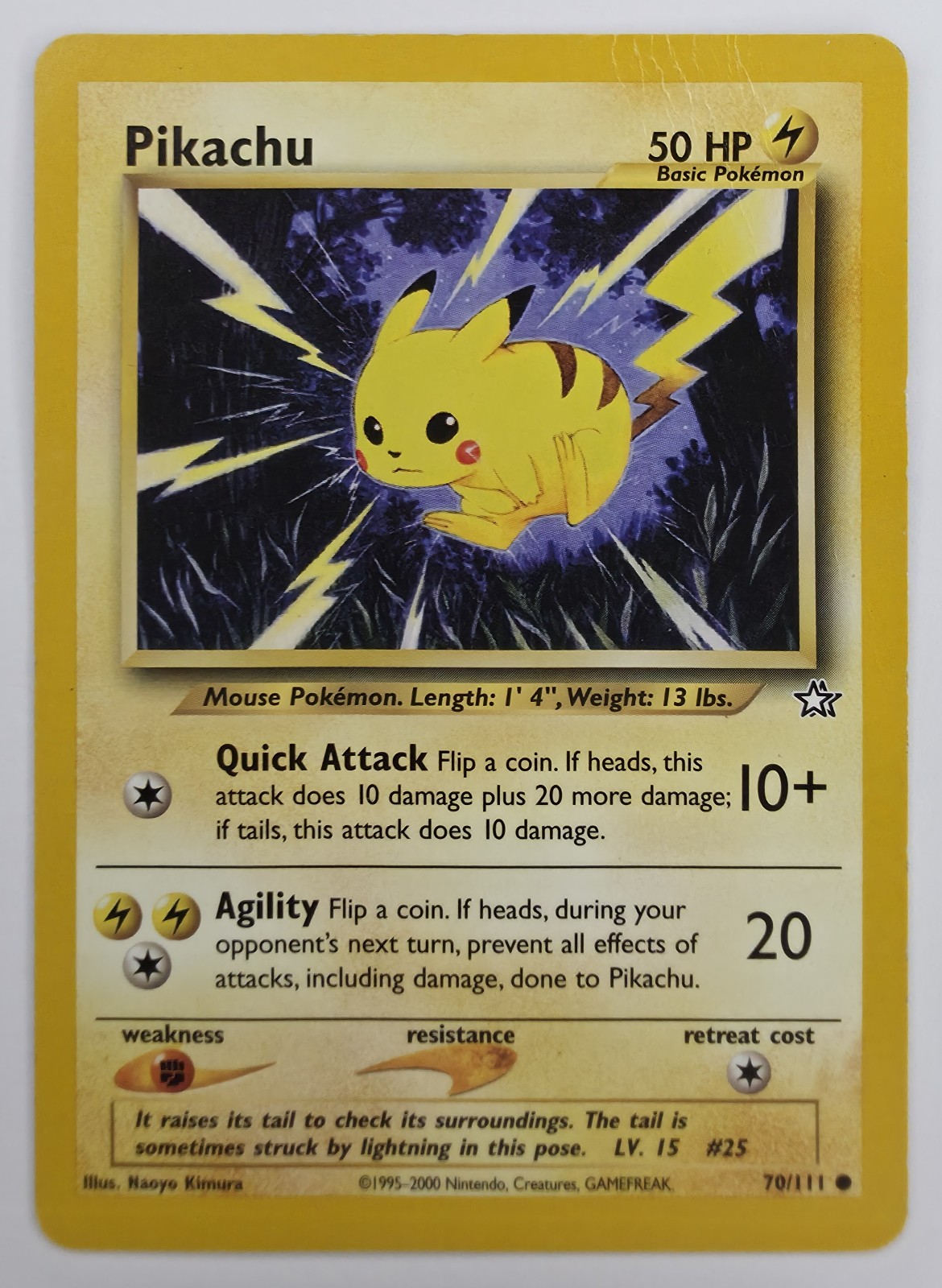 Pikachu front