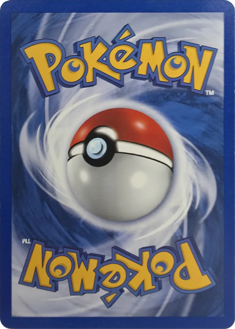 Pikachu #70/111, back