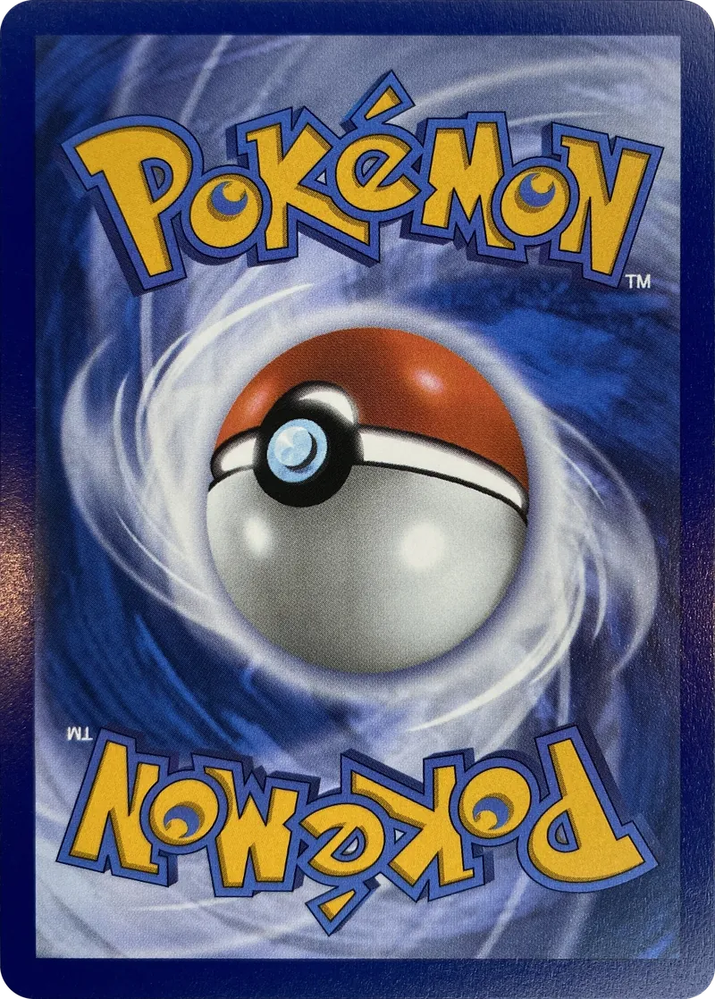 Pikachu ex #149/128, back