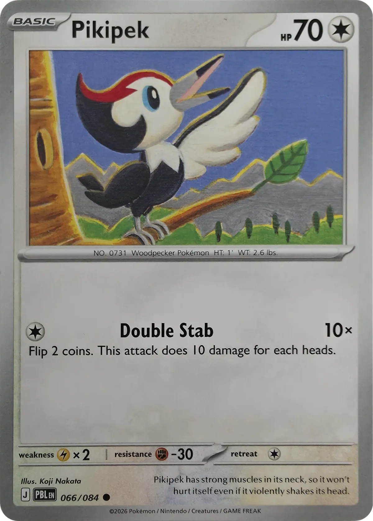 Pikipek #066/084, front