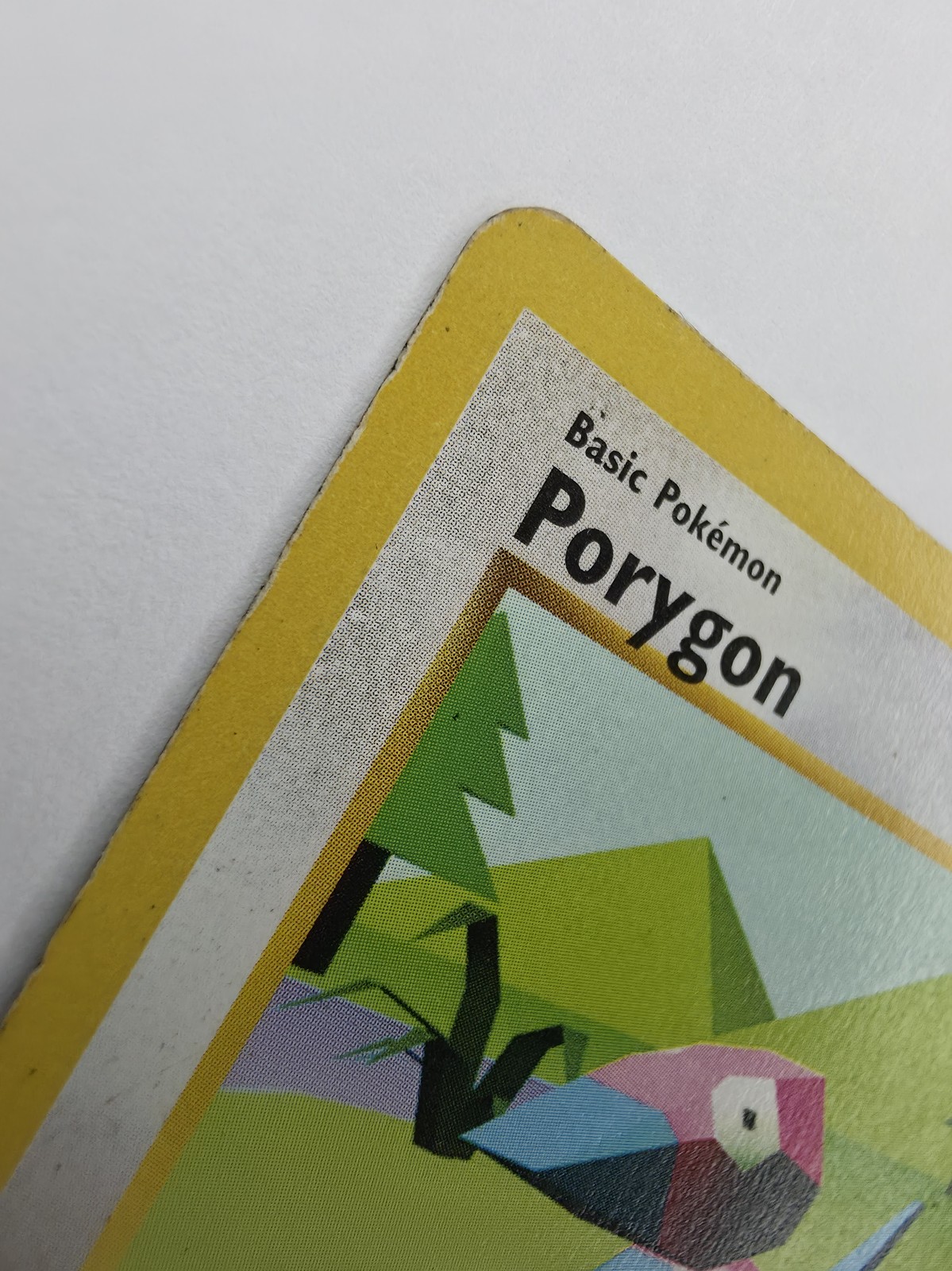 Porygon top left corner close-up