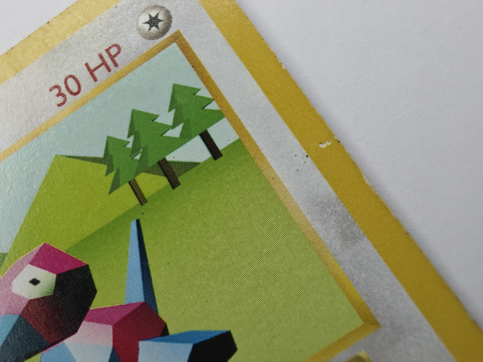 Porygon right edge close-up