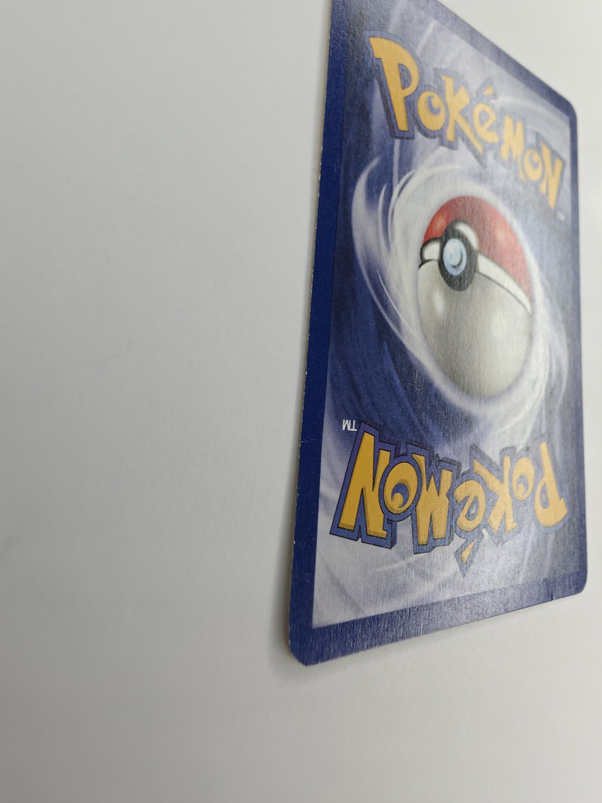 Porygon, back under raking light across the Poke Ball