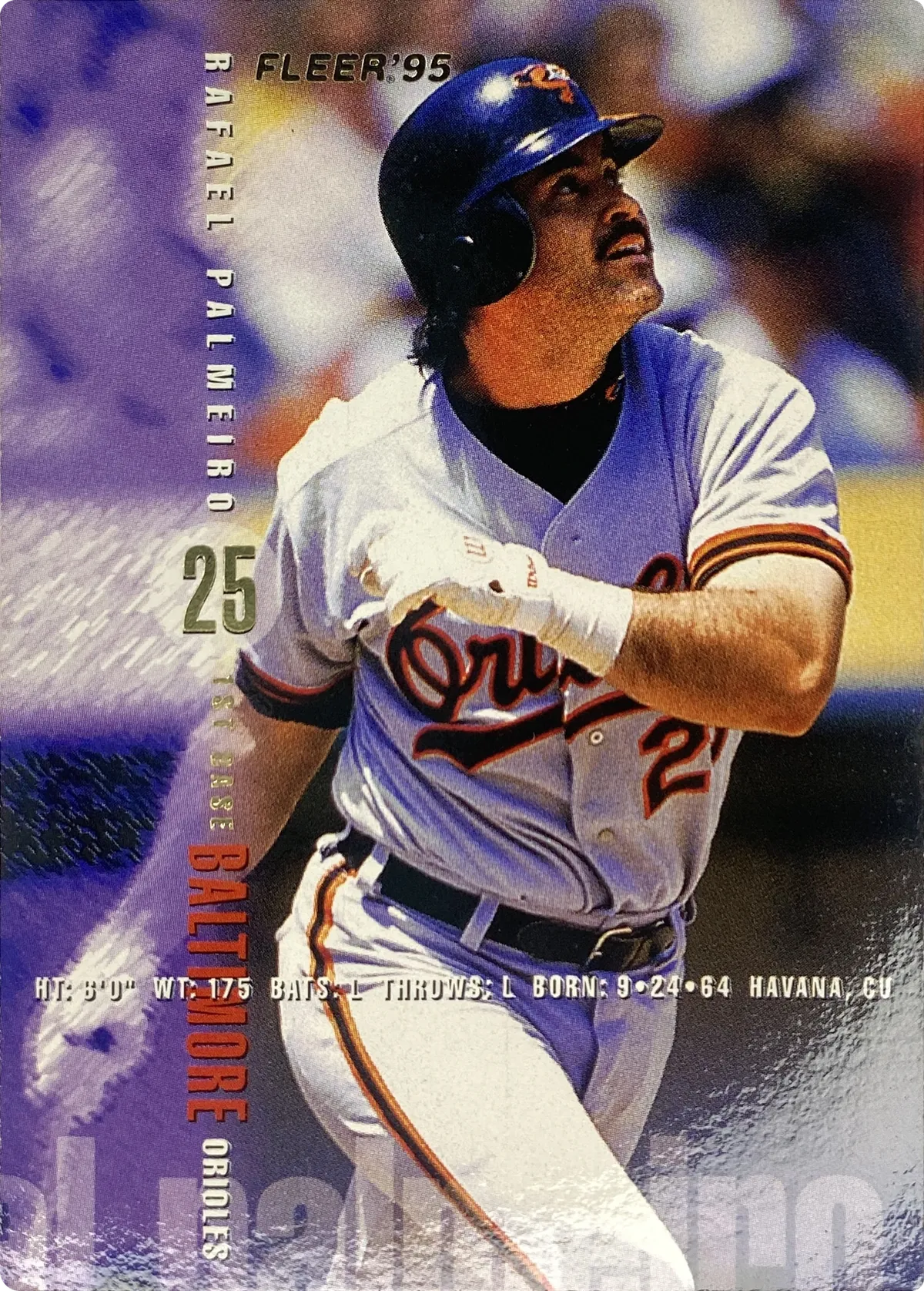 Rafael Palmeiro #17, front