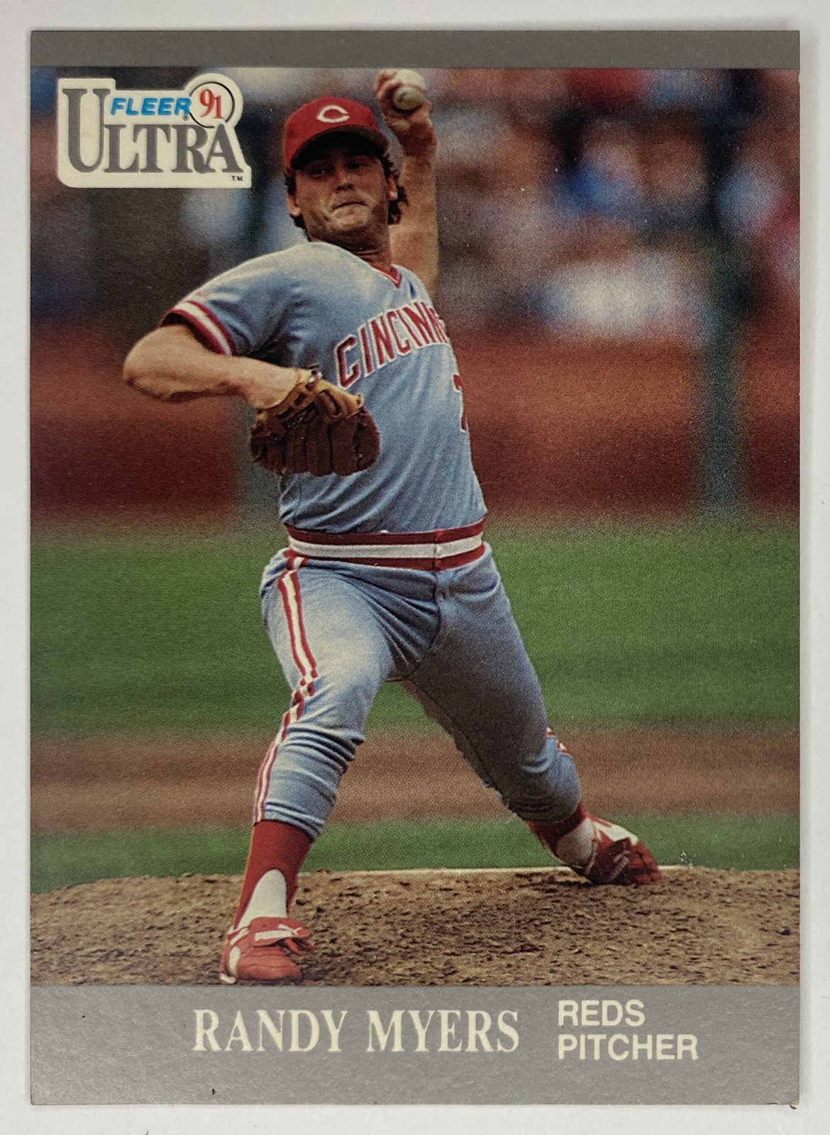 1991 Fleer Ultra Randy Myers #97 Cincinnati Reds front
