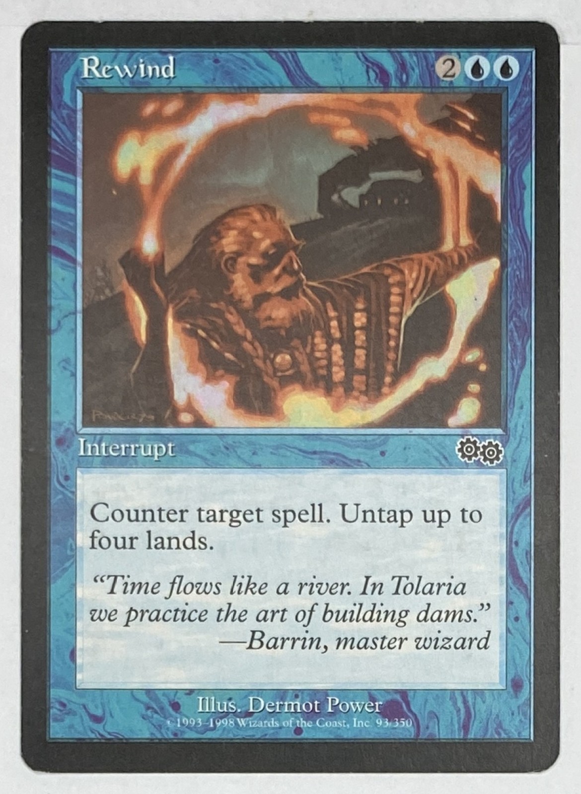 1998 Magic: The Gathering Urza's Saga Rewind #93/350 Common front