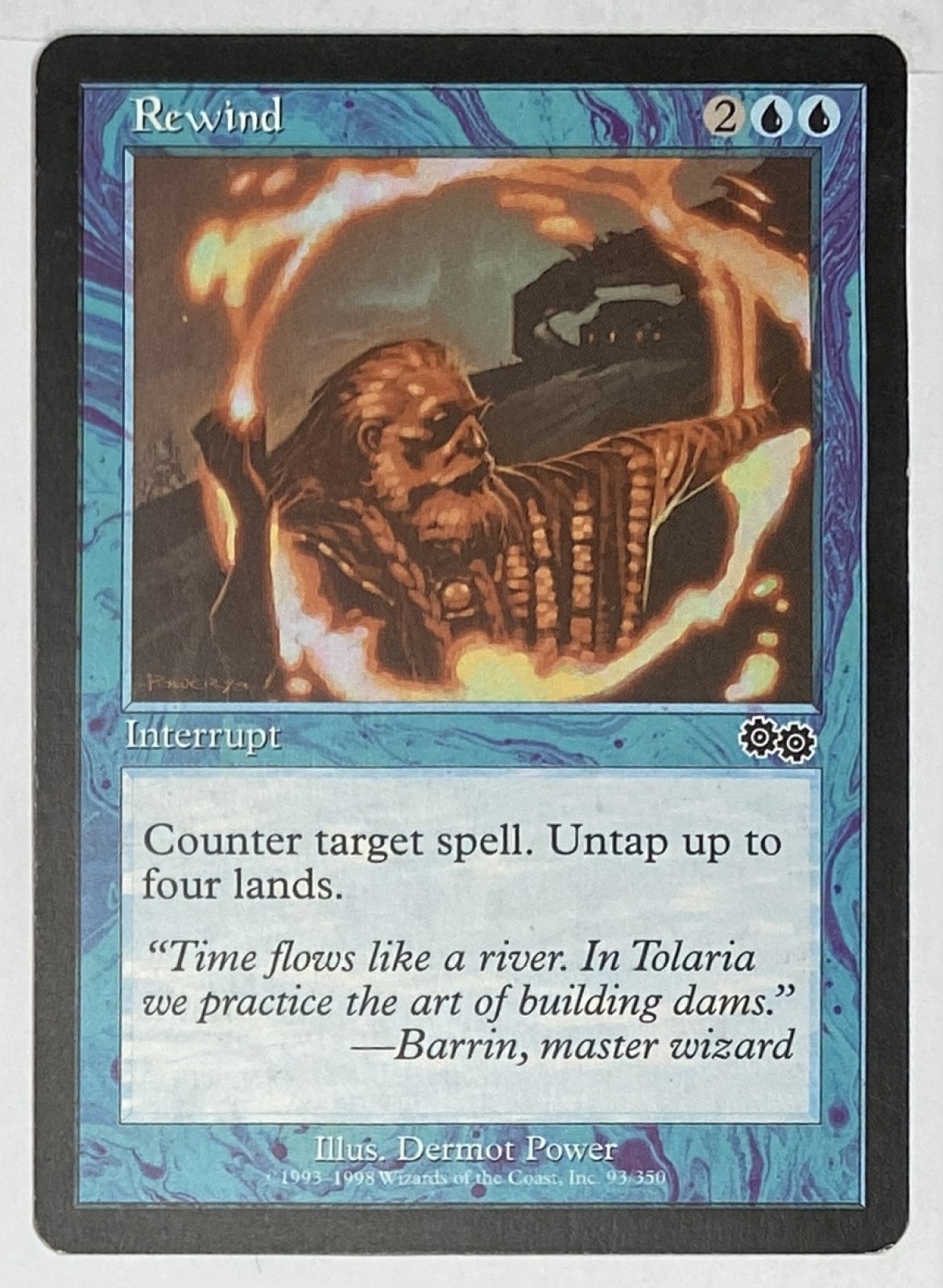 1998 Magic: The Gathering Urza's Saga Rewind #93/350 Common front
