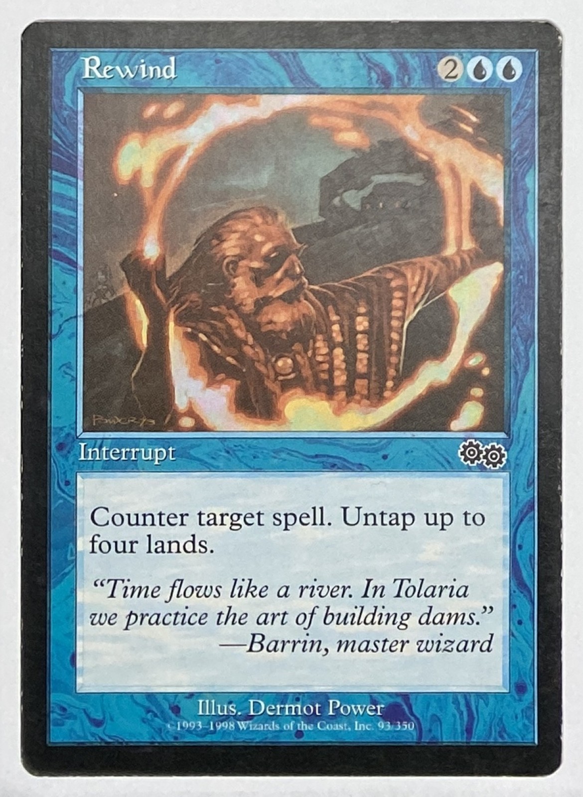 1998 Magic: The Gathering Urza's Saga Rewind #93/350 Common front