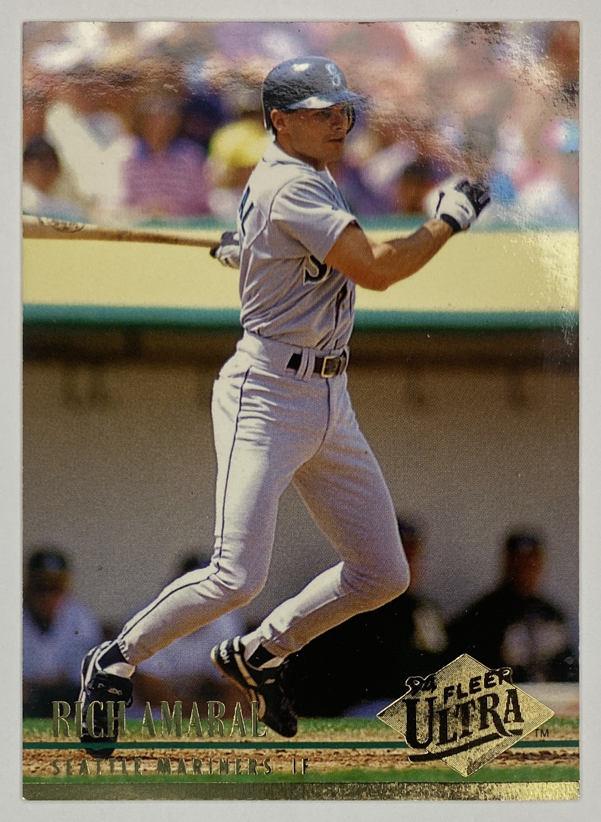 1994 Fleer Ultra Rich Amaral #116 Seattle Mariners front