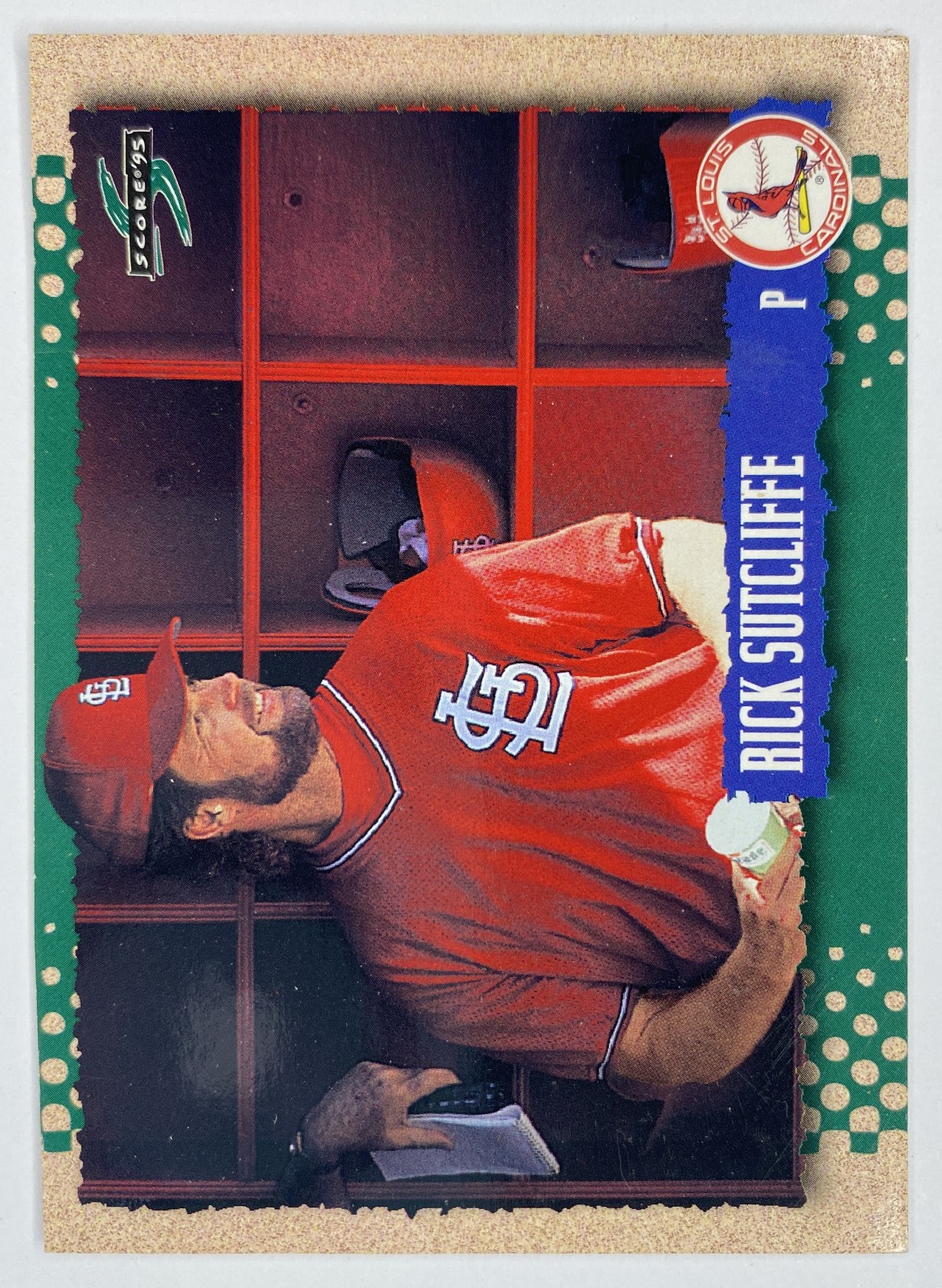 1995 Score Rick Sutcliffe #244 St. Louis Cardinals front