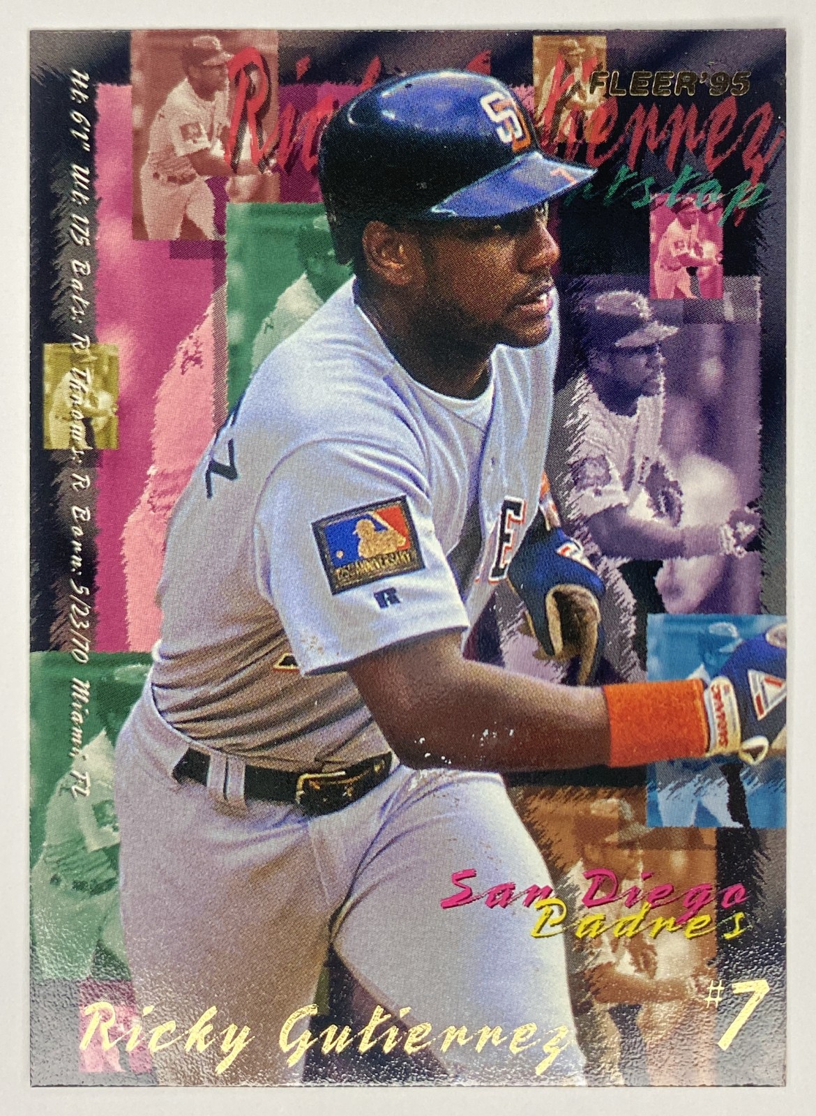 1995 Fleer Ricky Gutierrez #559 San Diego Padres front