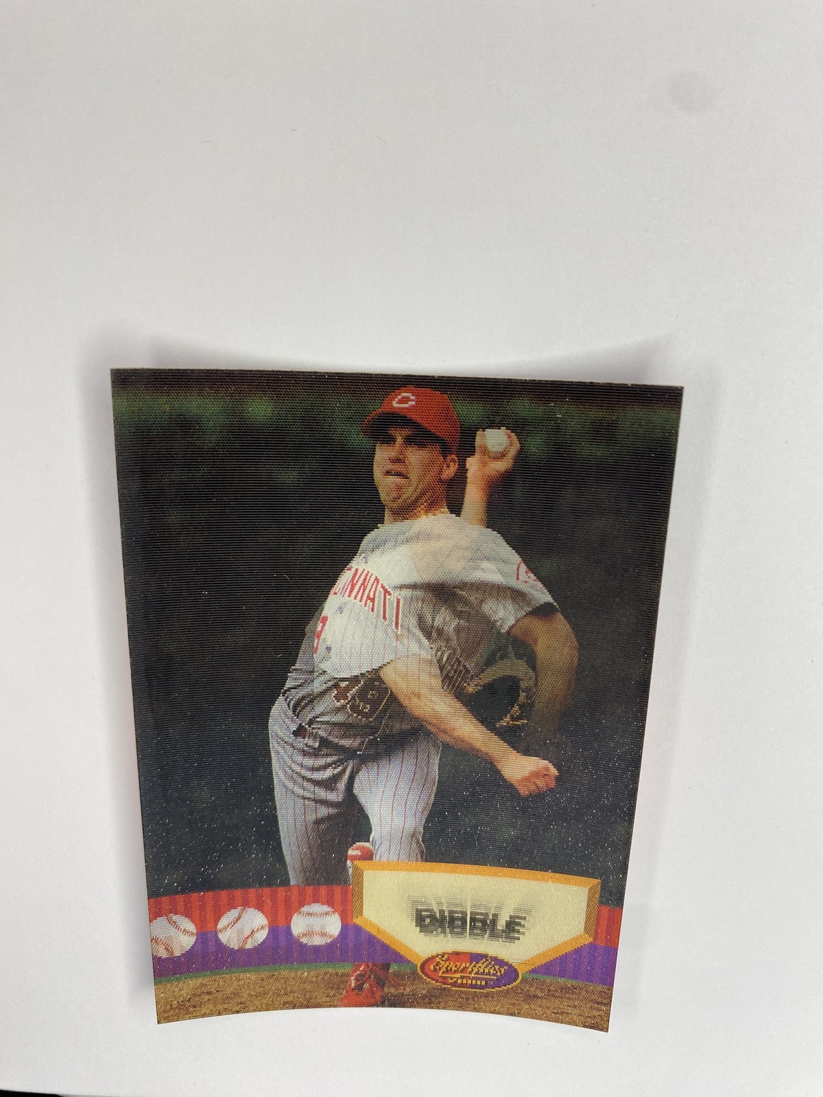 1994 Sportflics 2000 Rob Dibble #14 Cincinnati Reds photo 3