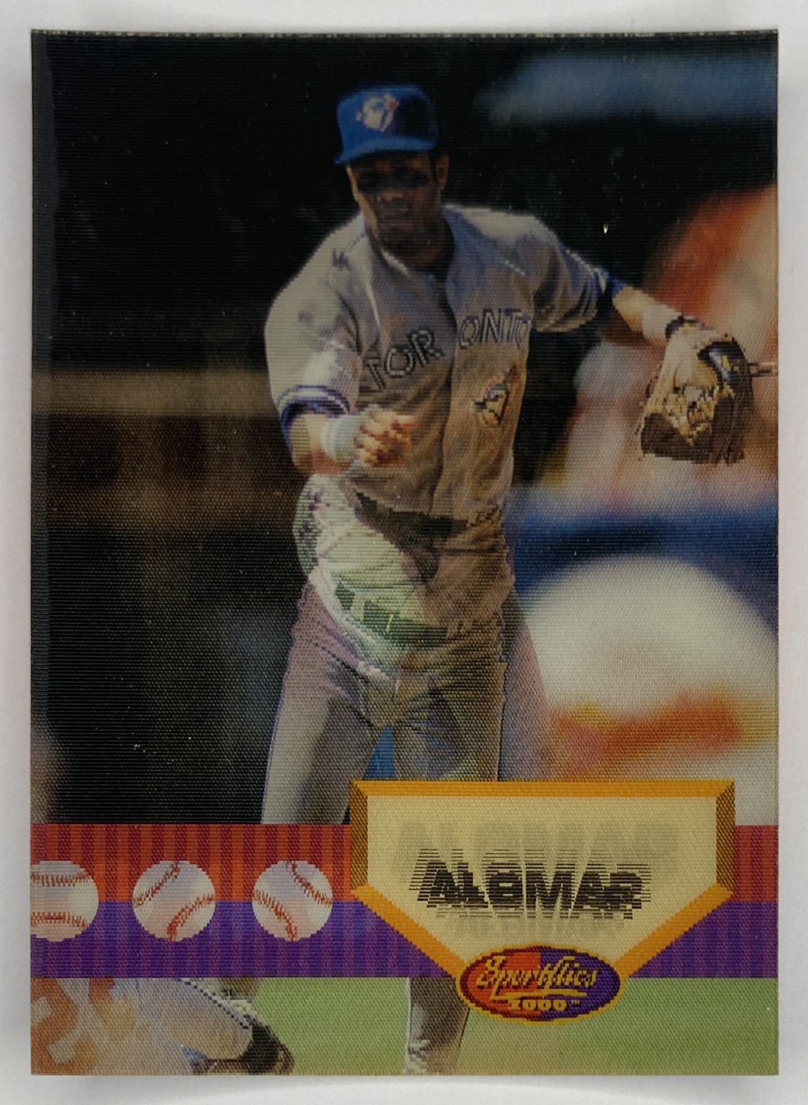 1994 Sportflics 2000 Roberto Alomar #31 Toronto Blue Jays Hall of Famer front