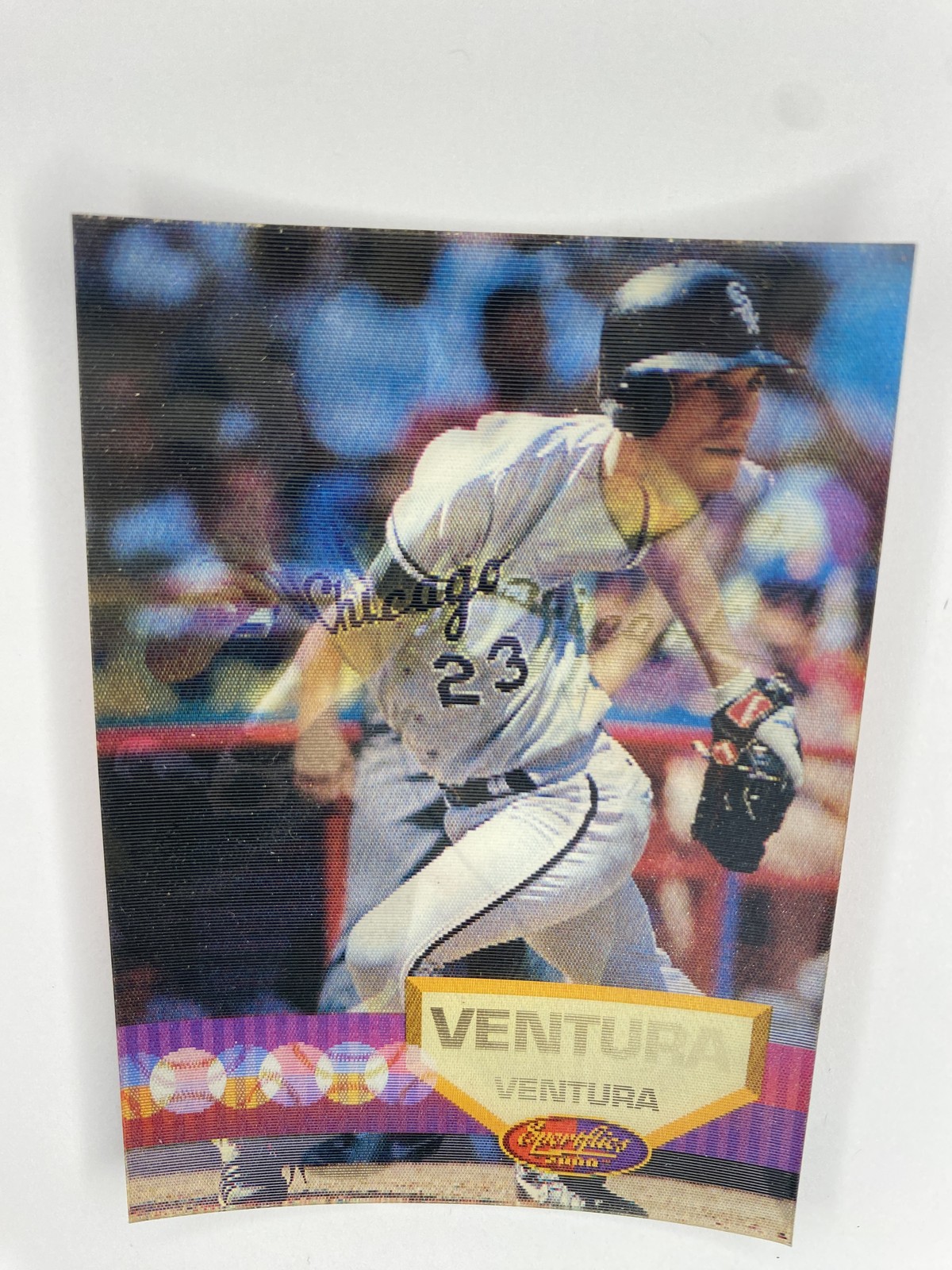 1994 Sportflics 2000 Robin Ventura #66 Chicago White Sox photo 3