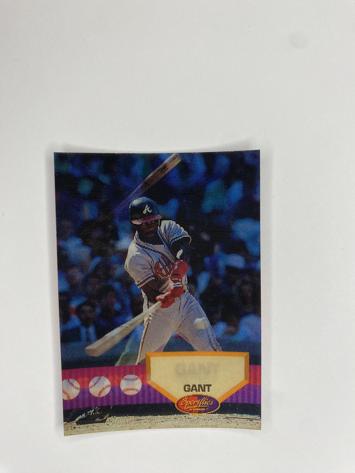 1994 Sportflics 2000 Ron Gant #90 Atlanta Braves photo 3