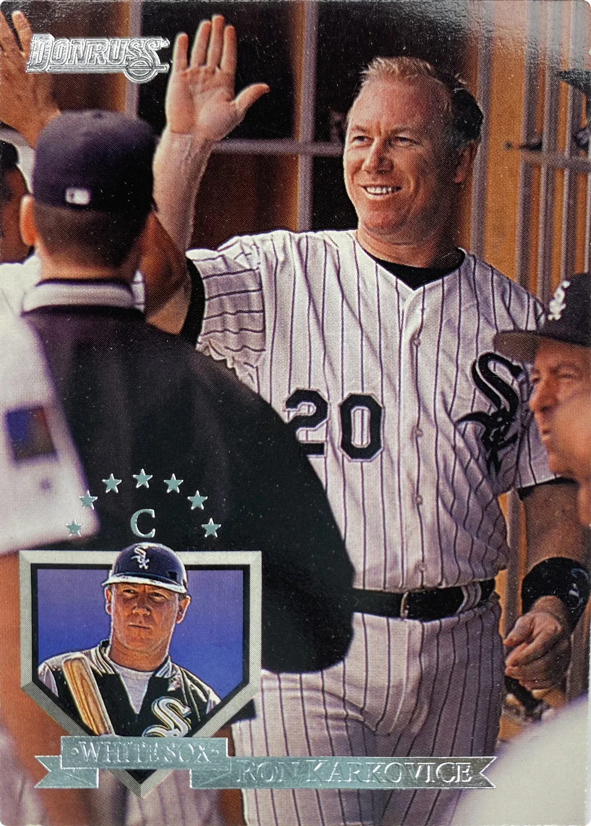 Ron Karkovice #198, front