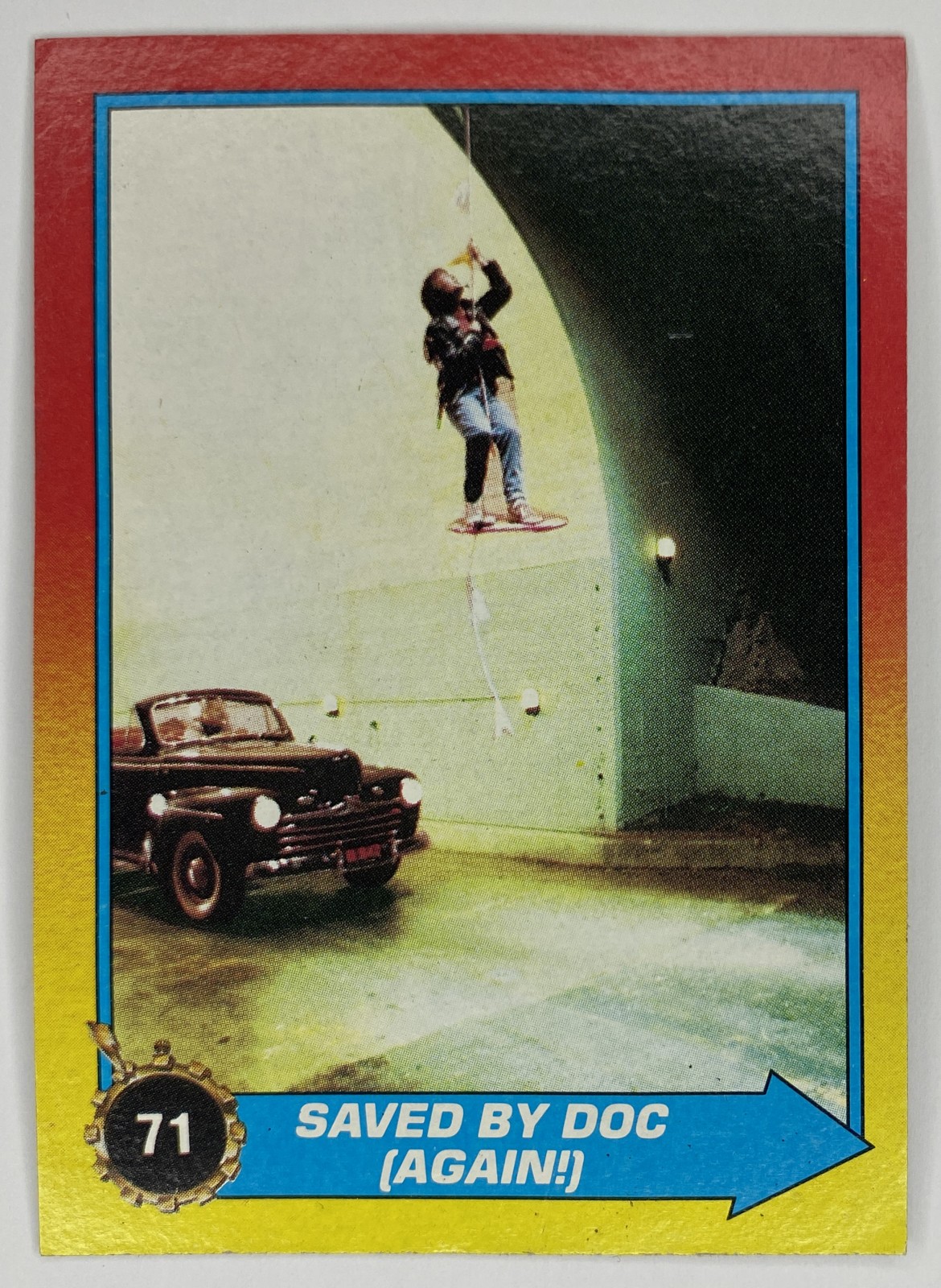 1989 Topps Back to the Future Part II Saved by Doc (Again!) #71 front