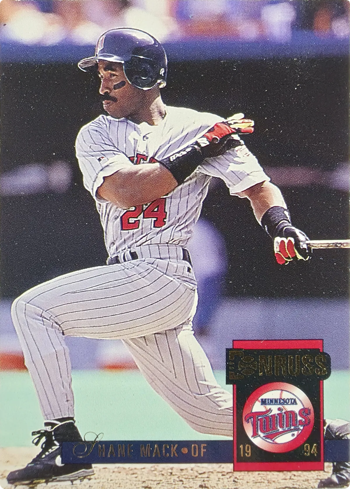 Shane Mack #253, front
