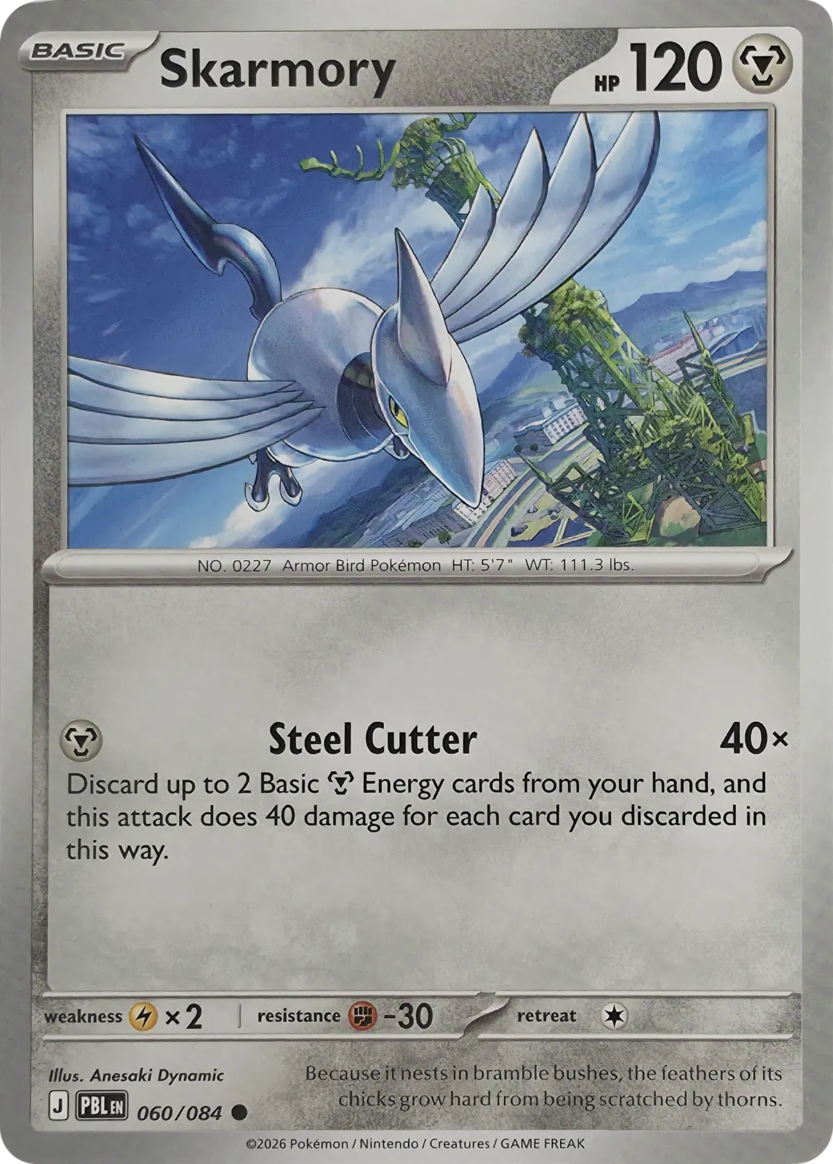 Skarmory #060/084, front