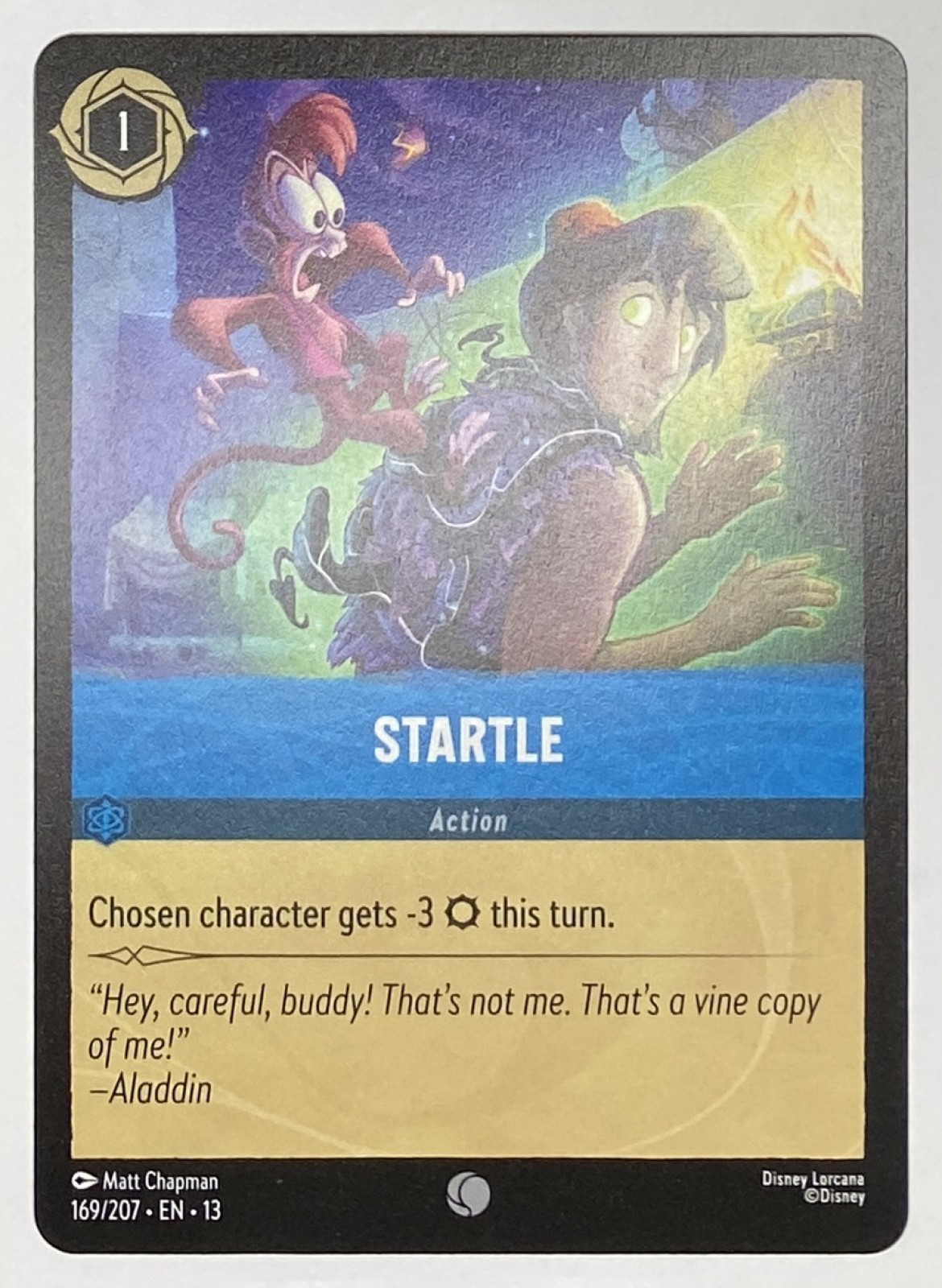 2026 Disney Lorcana Attack of the Vine! Startle #169/207 Common front