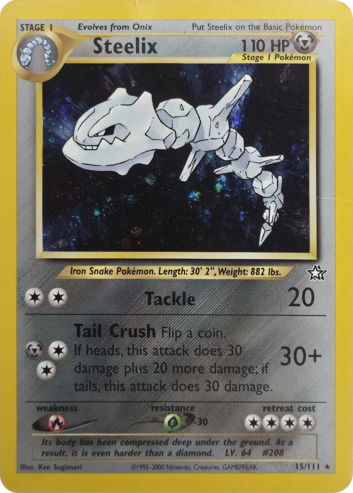 Steelix #15/111, front