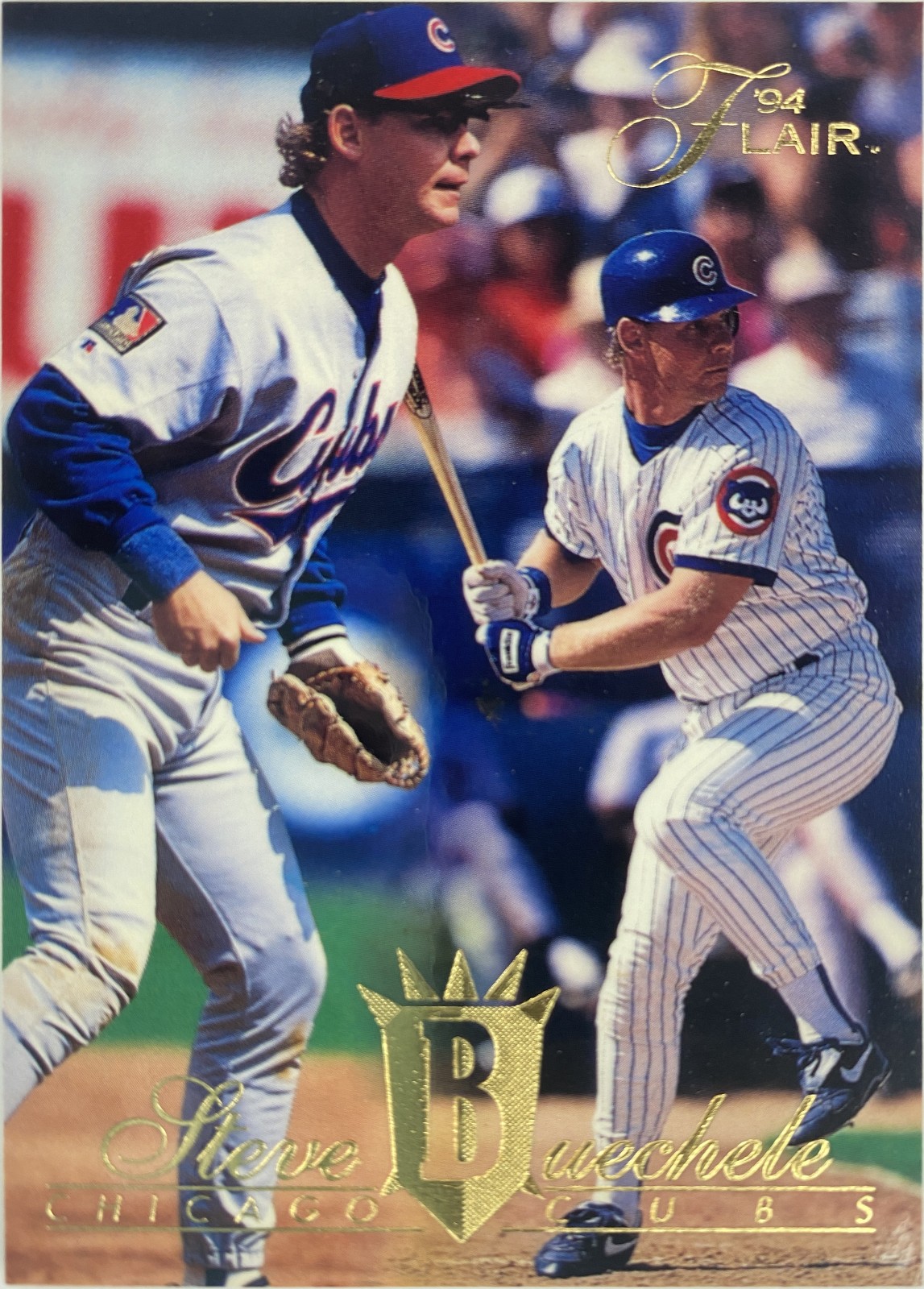 1994 Flair Steve Buechele #135 Chicago Cubs front