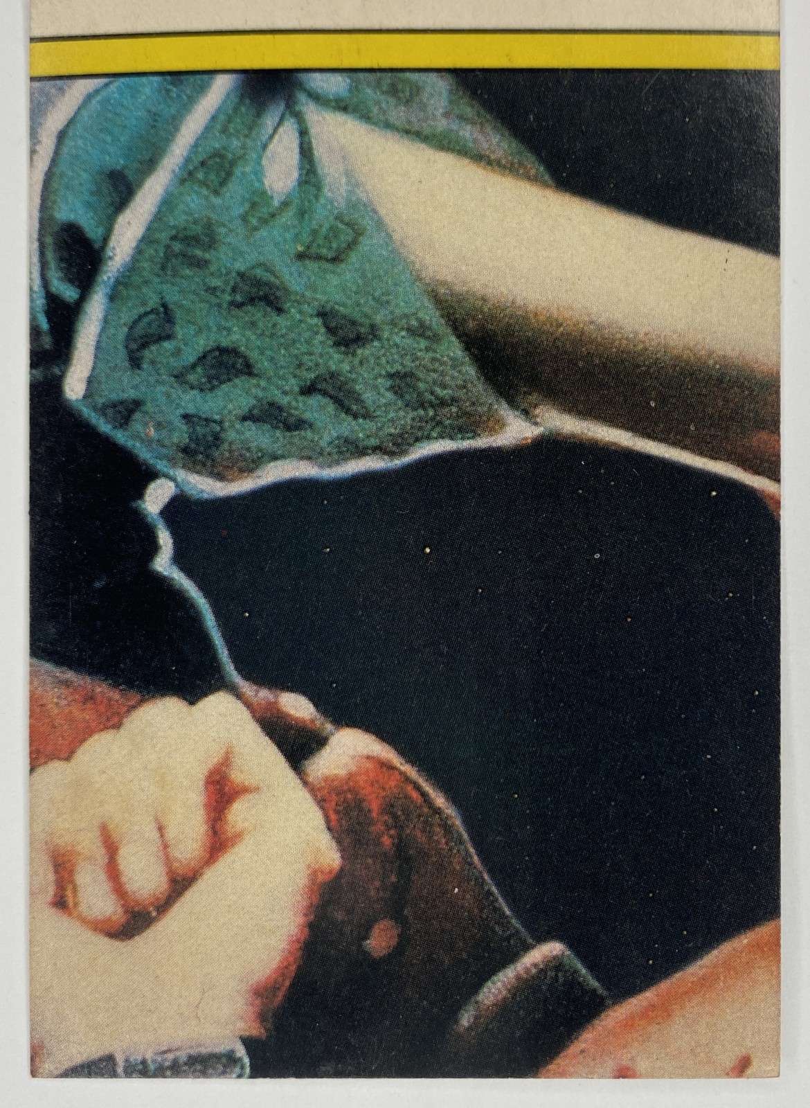 1989 Topps Back to the Future Part II Sticker #7 of 11, Puzzle Back back
