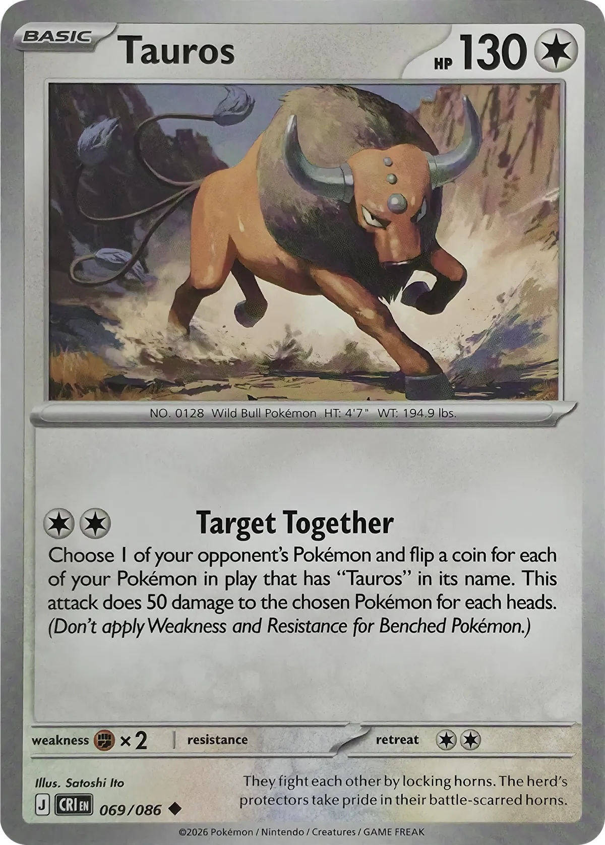 Tauros #069/086, front