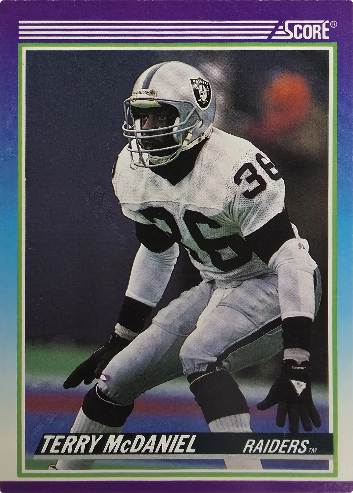 Terry McDaniel #521, front