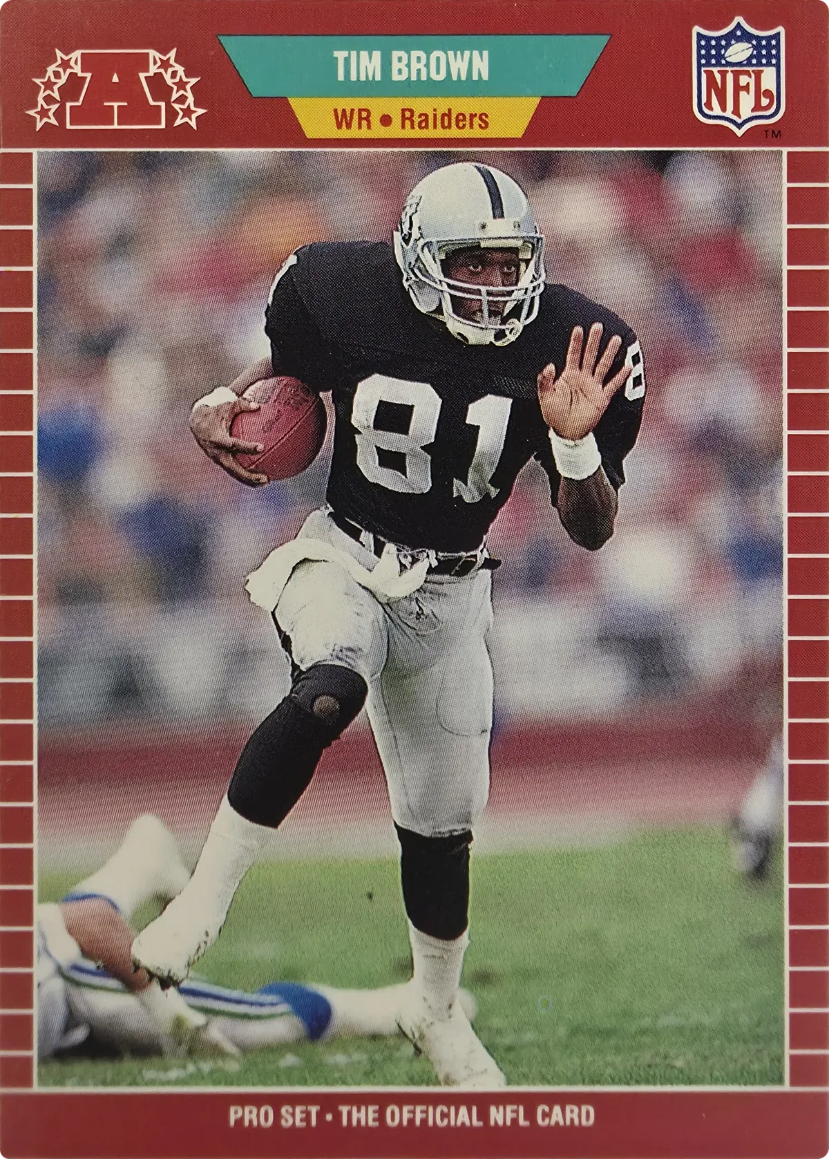 Tim Brown #183, front