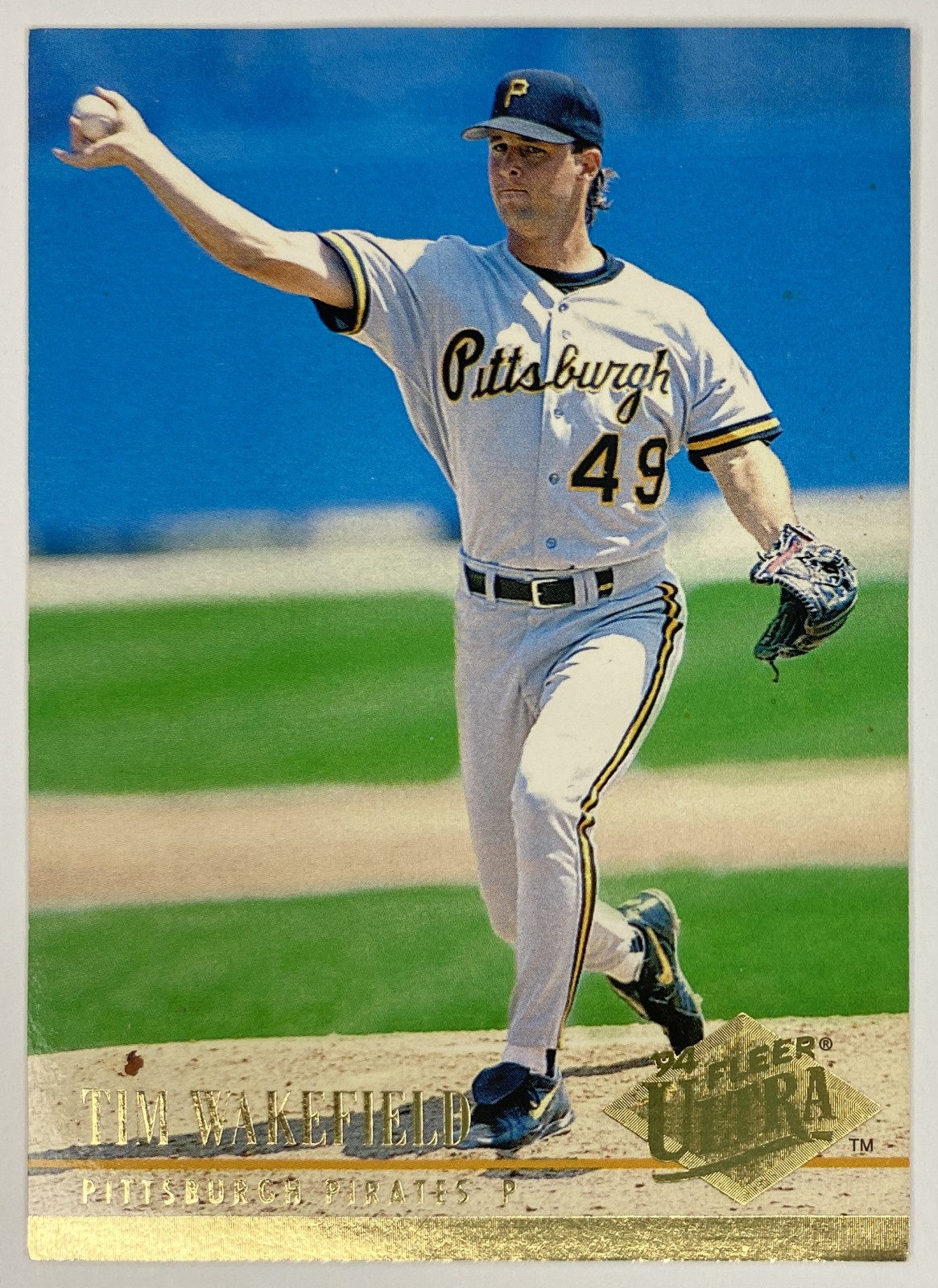 1994 Fleer Ultra Tim Wakefield #262 Pittsburgh Pirates front