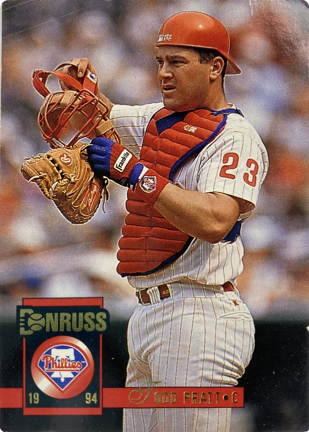 Todd Pratt #188, front