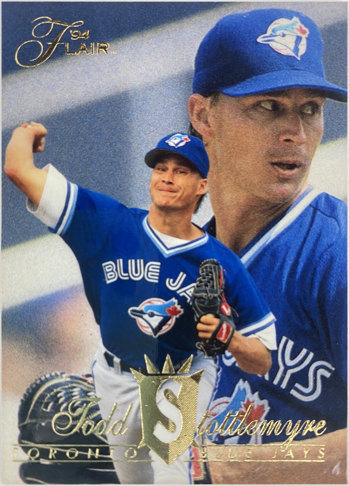 1994 Flair Todd Stottlemyre #122 Toronto Blue Jays front