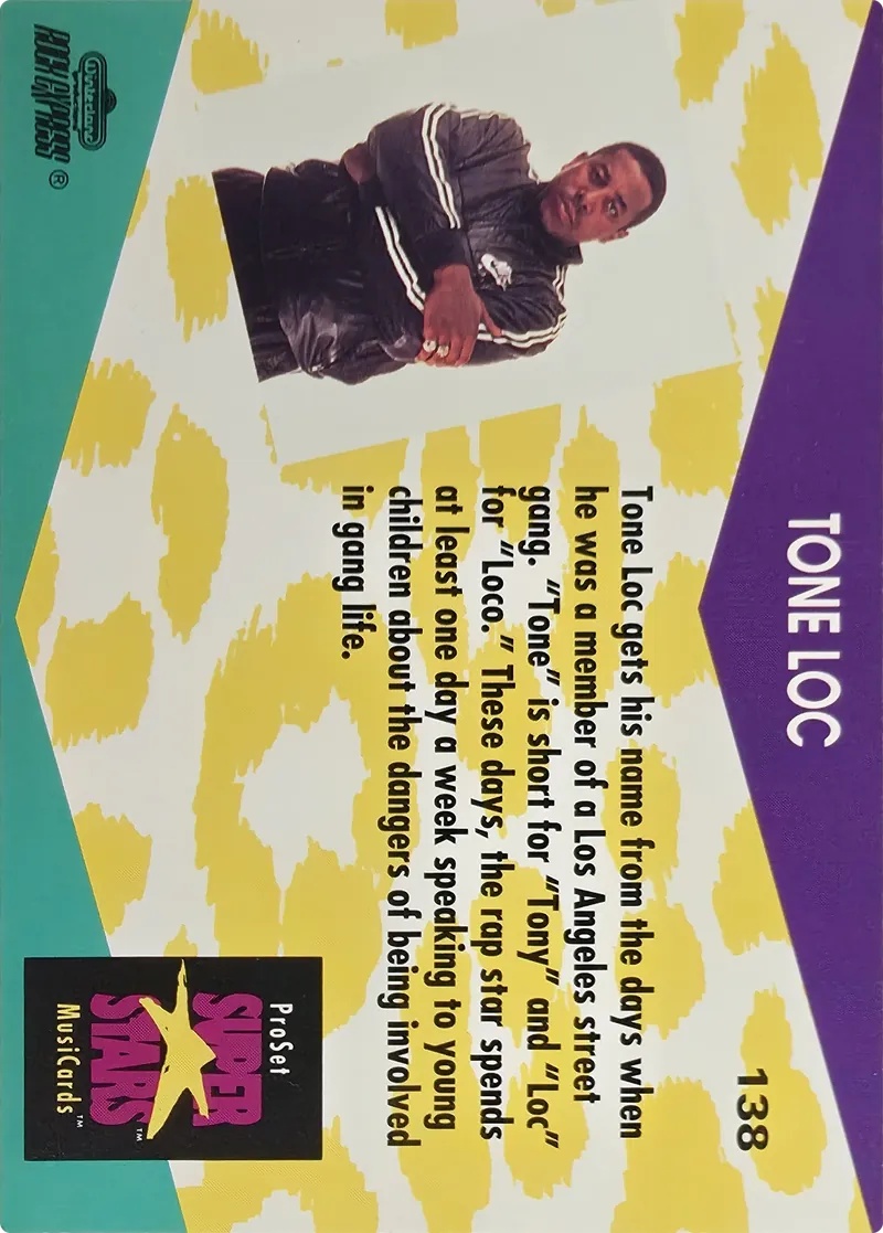 Tone Loc #138, back