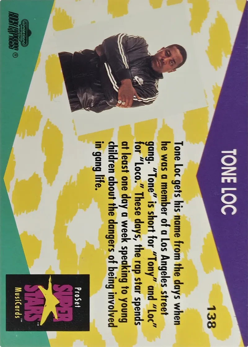Tone Loc #138, back