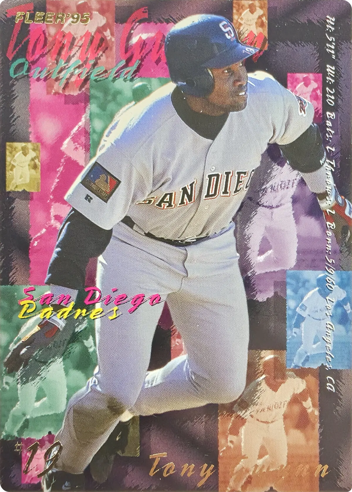 Tony Gwynn #560, front