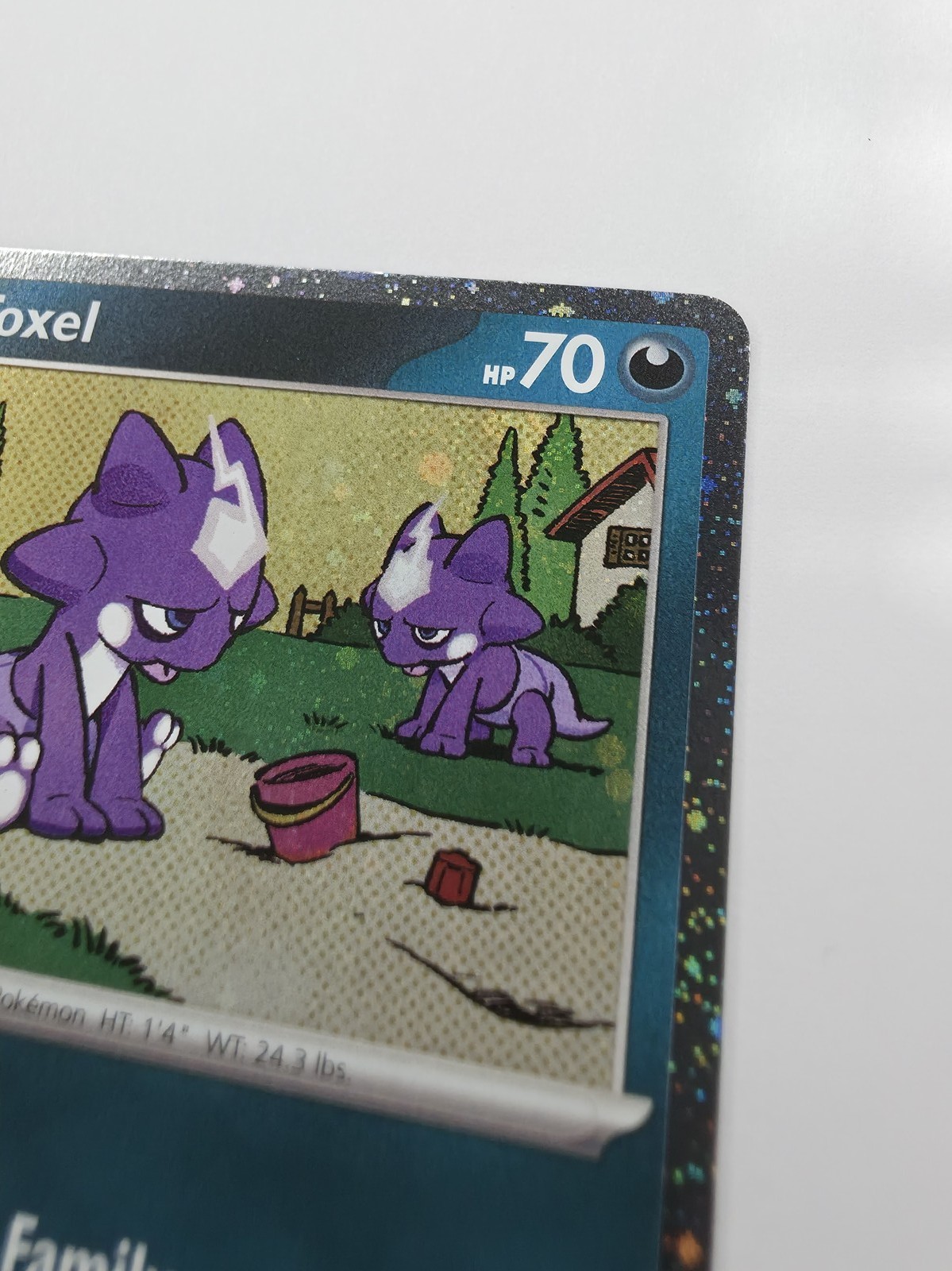 2026 Pokemon Black Star Promo Toxel #078 Cosmos Holo photo 5