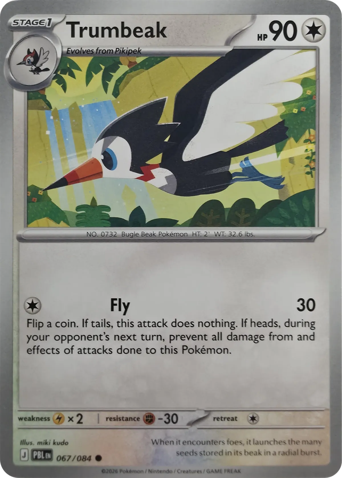 Trumbeak #067/084, front