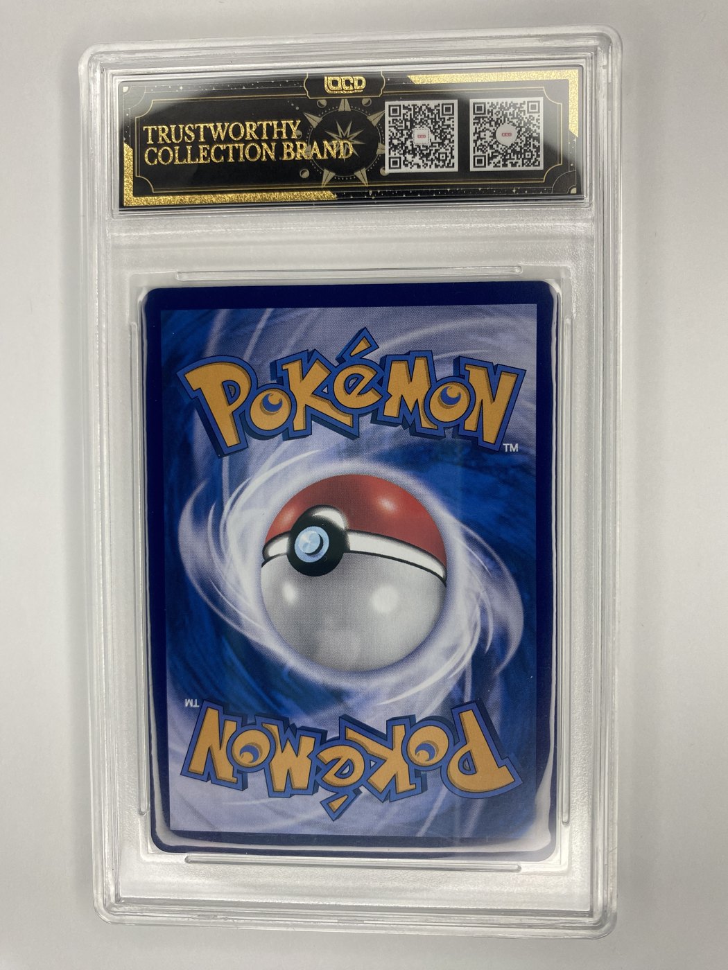 Umbreon V 084/132 Simplified Chinese, OCD 9.5 slab, back