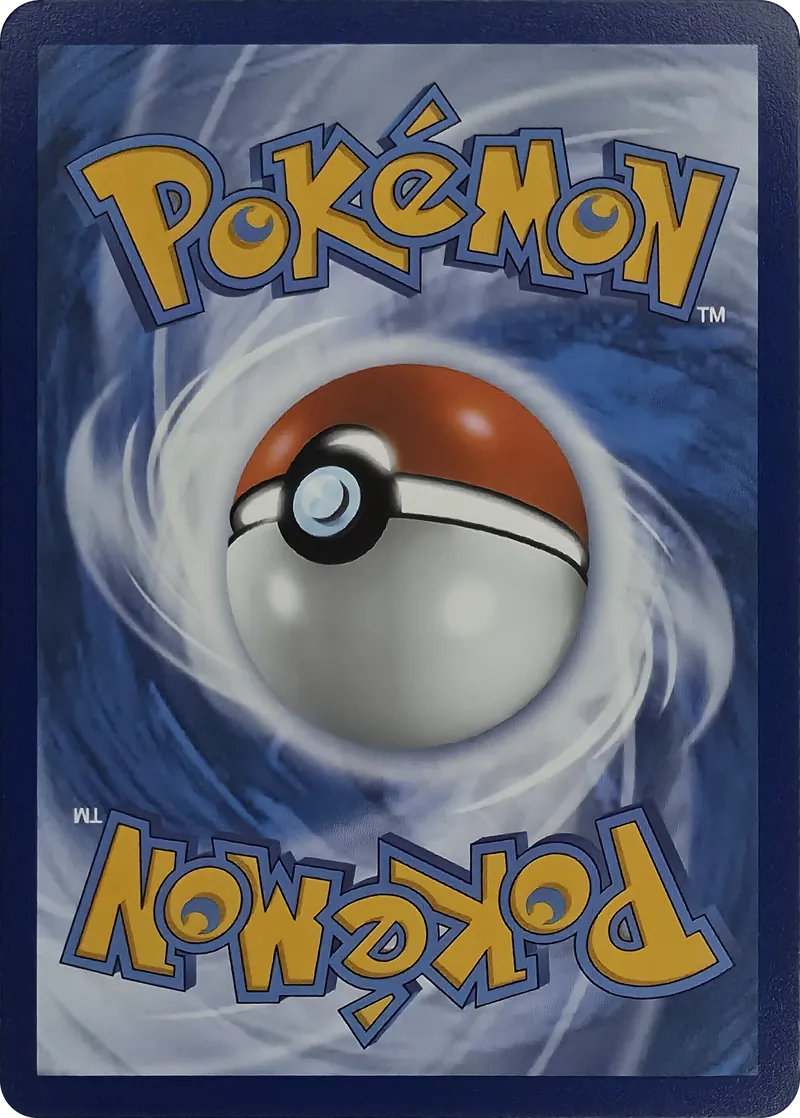 Weedle #001/086, back