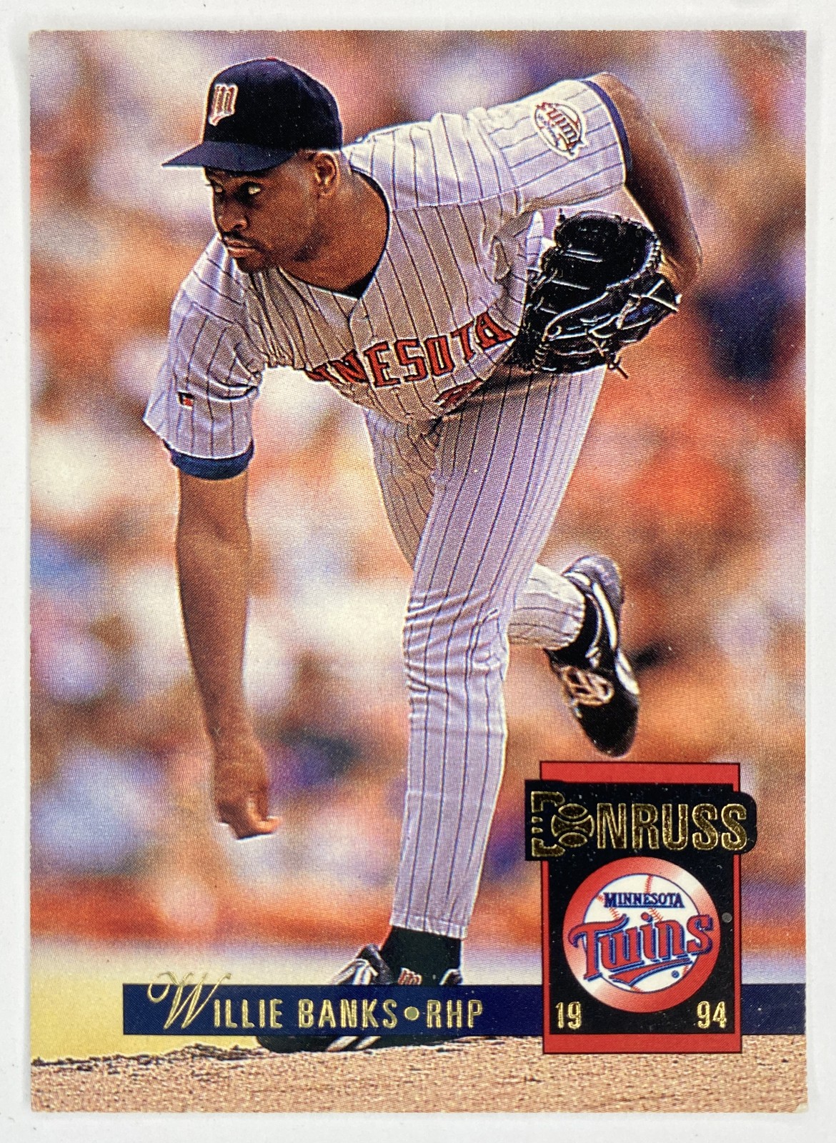 1994 Donruss Willie Banks #79 Minnesota Twins front