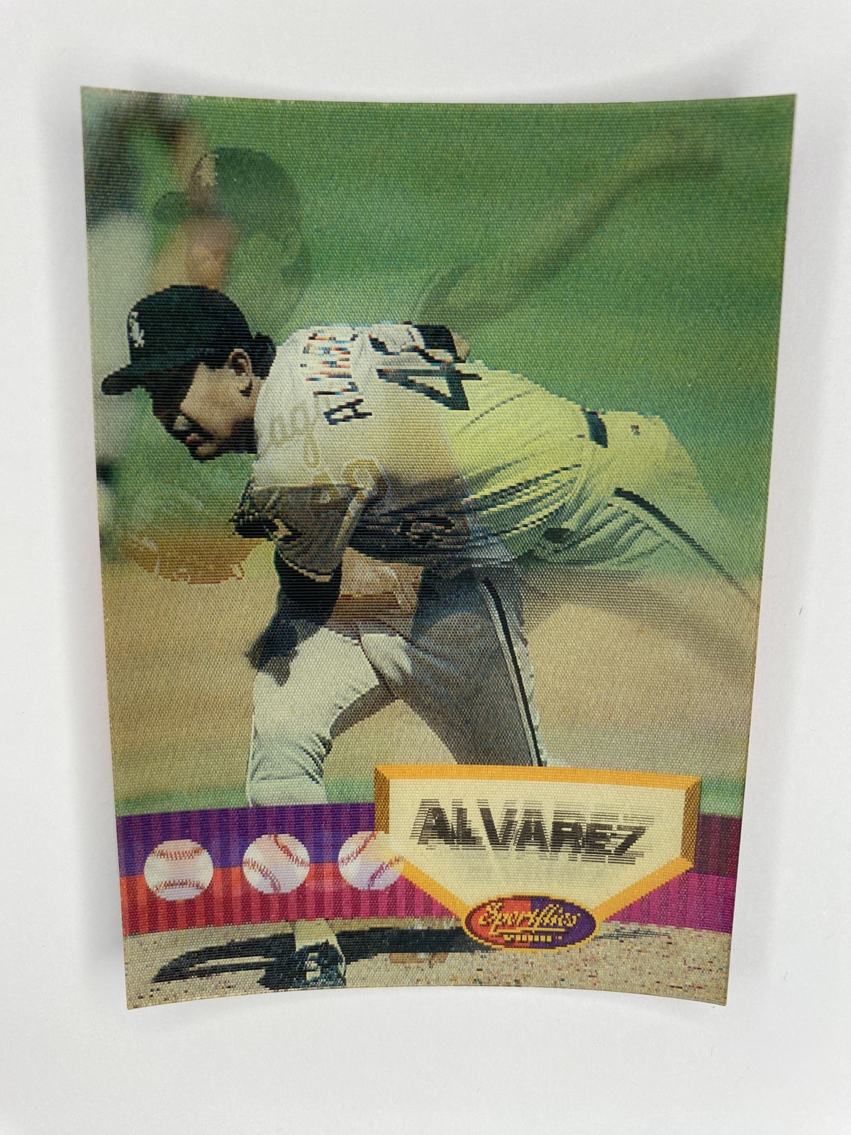 1994 Sportflics 2000 Wilson Alvarez #97 Chicago White Sox photo 3