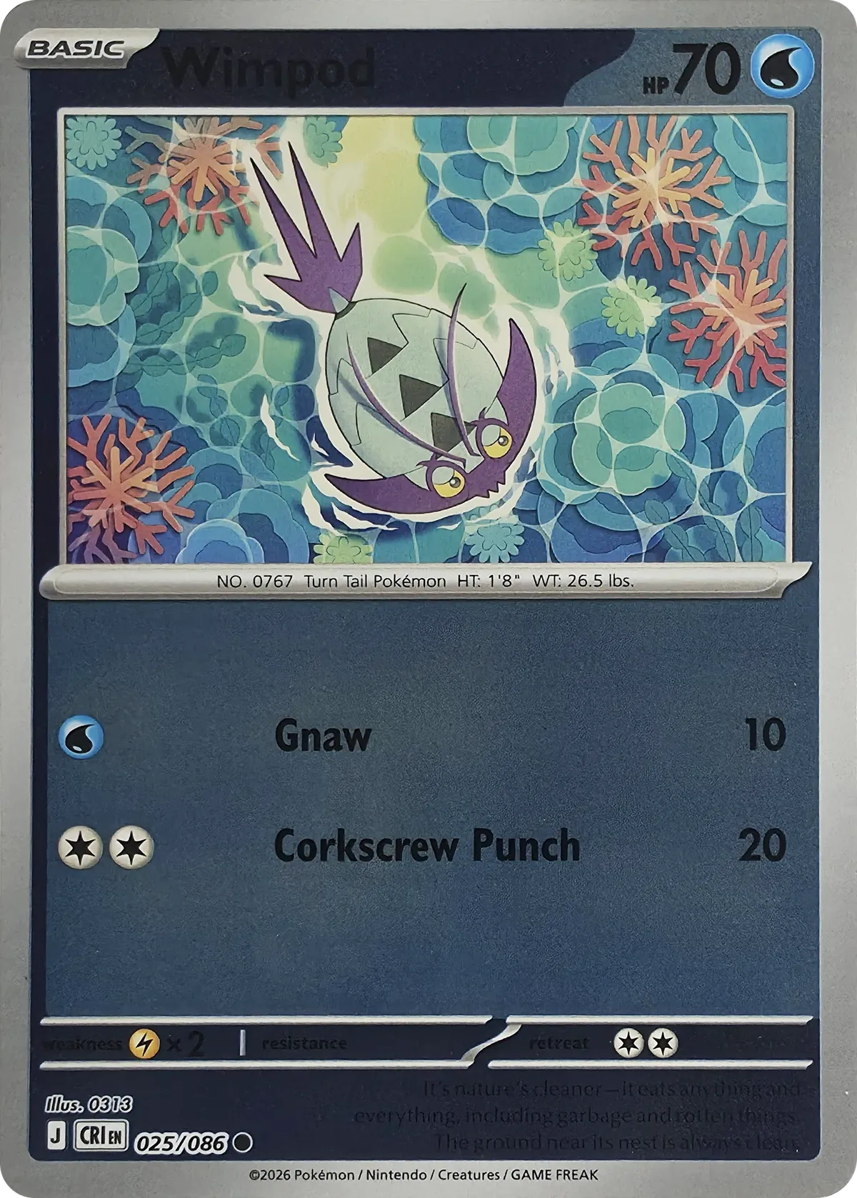 Wimpod #025/086, front
