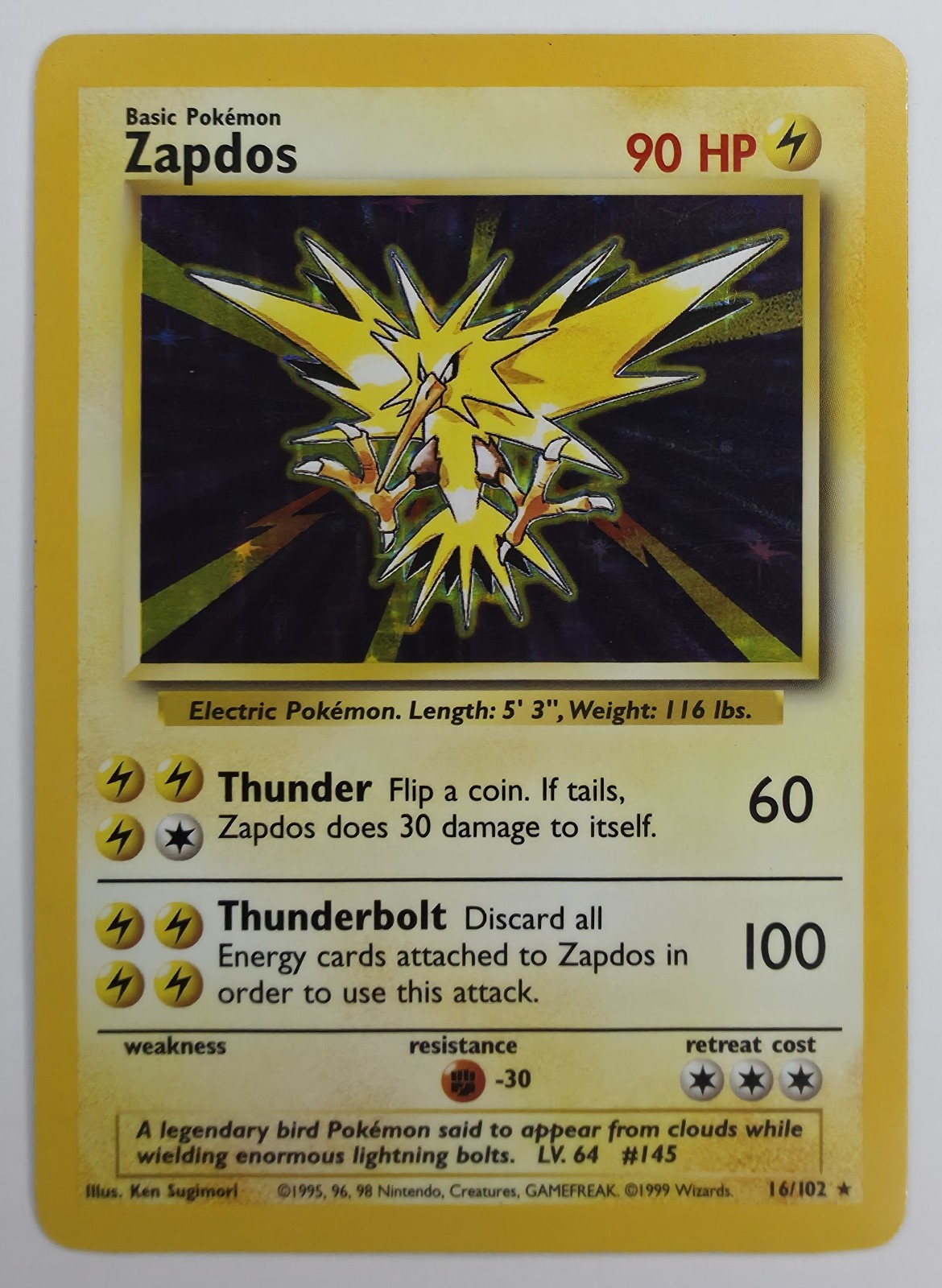 Zapdos front